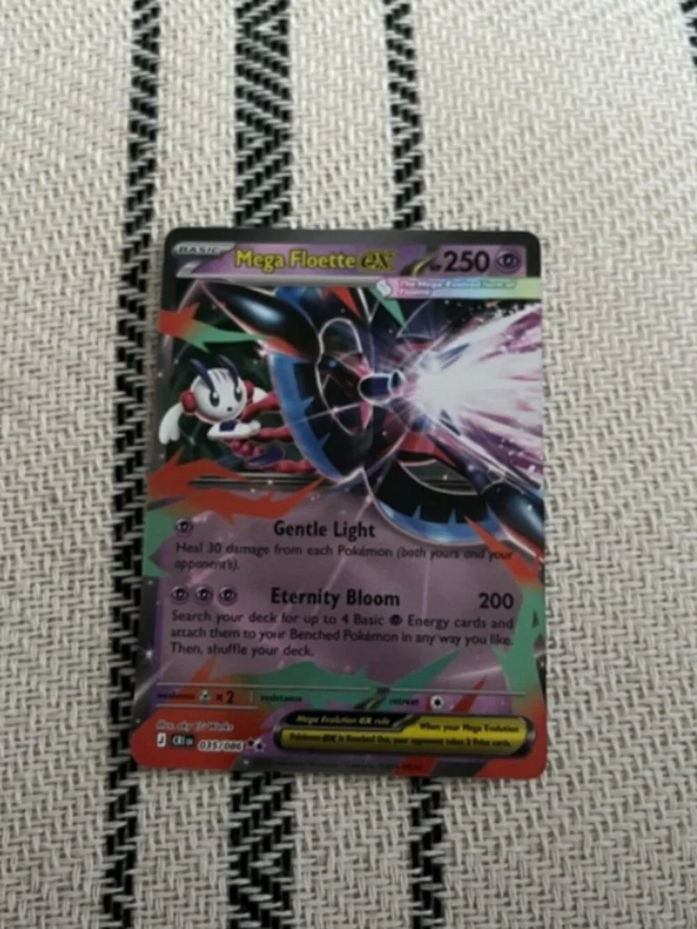 Pokemon Mega Floette ex - 035/086 - ME04: Chaos Rising Card